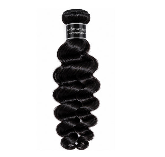 Virgin Hair 1 Bundle Loose curl